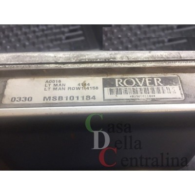 centralina motore land rover discovery 2.5 td5 msb101184