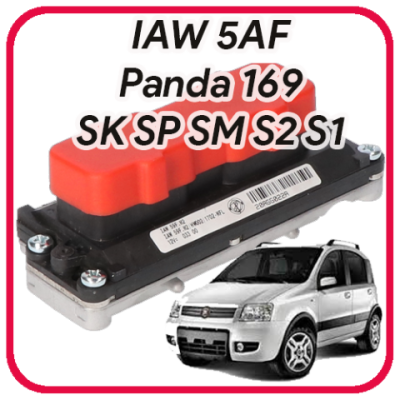 Centralina motore Fiat Panda 1.2 8V IAW 5AF [SK.SP.S2.SM. S1]