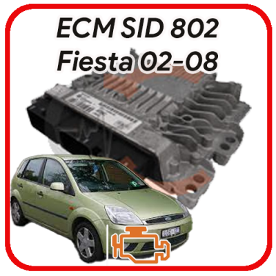 Centralina motore Ford Fiesta V 1.4D  SID 802 804 (2002-2008)