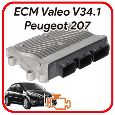 Centralina motore Peugeot 207 1.4i Valeo V34.1