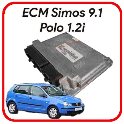 Centralina motore Volkswagen Polo IV 1.2i 70cv SIMOS 9.1