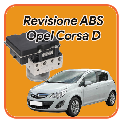 ABS Opel Corsa D  Bosch 8ESP (2006-2015) revisione pompa abs