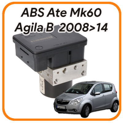 ABS Opel Agila B Ate MK60 2008-2014 revisione pompa abs