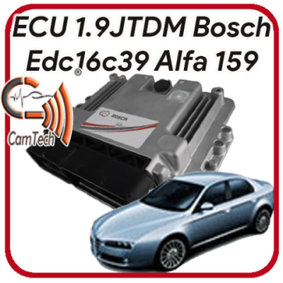 Centralina Motore AlfaRomeo 159 1.9 JTD 939A7000 Bosch Edc16