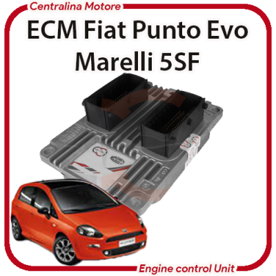 Centralina motore Fiat Punto EVO Benzina 1.4i 8V 57 Kw  350A1000