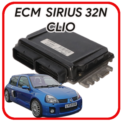 Gestione Motore e difetti Renault Clio II 1.2 8v B7F_726/46 Siemens Sirius 32N