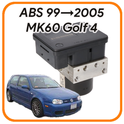 ABS Volkswagen Golf IV 99-2005 Ate MK60 revisione Modulo Pompa