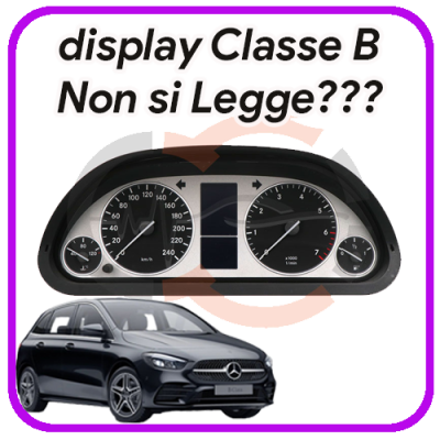 Quadro strumenti  Classe sostituzione display B W245