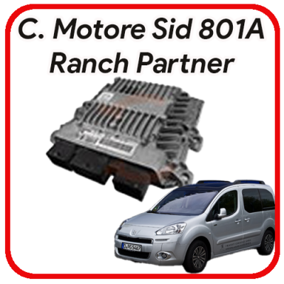 Centralina Motore Ranch 2.0HD Siemens sid 801 revisione