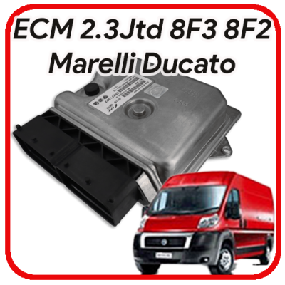 Centralina motore Fiat Ducato 2.3 MJD Marelli 8F3 8F2