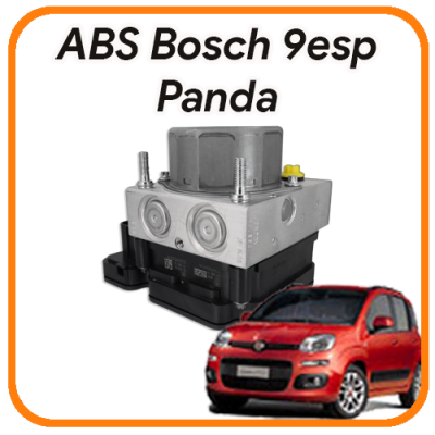 ABS Fiat Panda 319 Bosch 9 ESP revisione modulo pompa