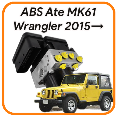 ABS Jeep Wrangler III Ate MK26 Revisione modulo pompa abs