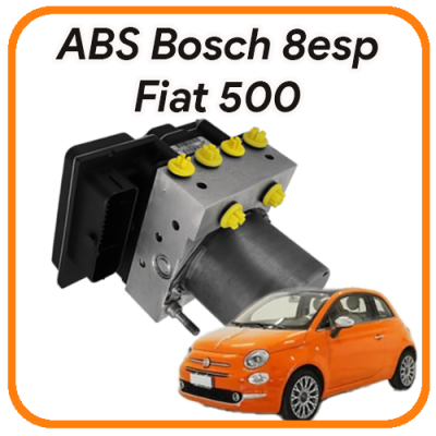 ABS Fiat 500  Bosch 8 ESP revisione gruppo pompa abs