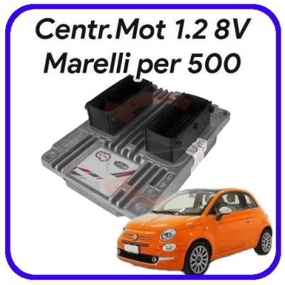 Centralina motore Fiat 500 1.28v Marelli 5SF8 - 5SF9
