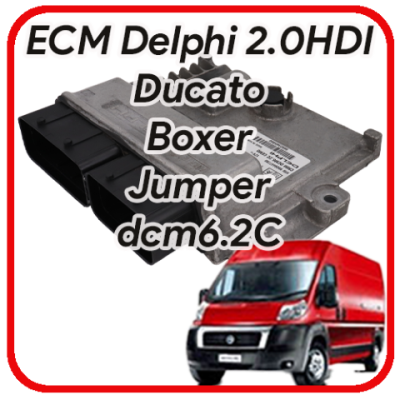 Centralina motore Citroen Jumper 2.0HDI DCM6.2C Revisione
