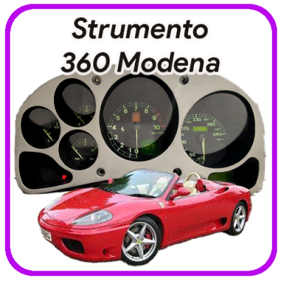 Revisione quadro strumenti Ferrari 360 F131