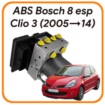 ABS Renault Clio III Bosch 8 ESP (2005-20014)