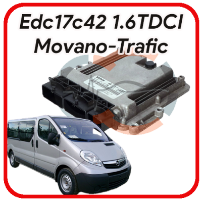 Centralina motore Opel Vivaro B(x82)  (2014-06) 1.6CDTI  EDC17C42