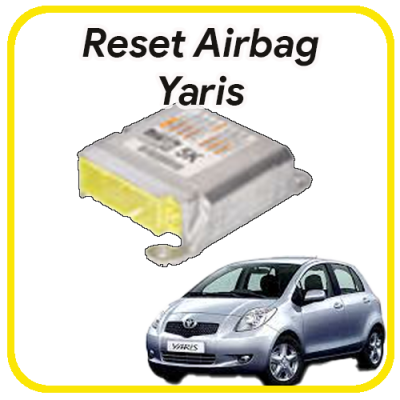 Reset crash airbag Toyota Yaris