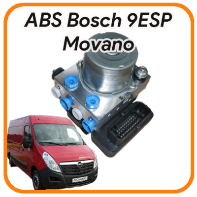 ABS Opel Movano revisione Modulo Ponpa Bosch 9esp