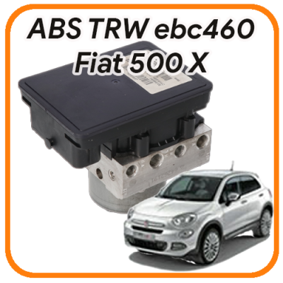 ABS Fiat 500 X TRW EBC460 revisione gruppo pompa