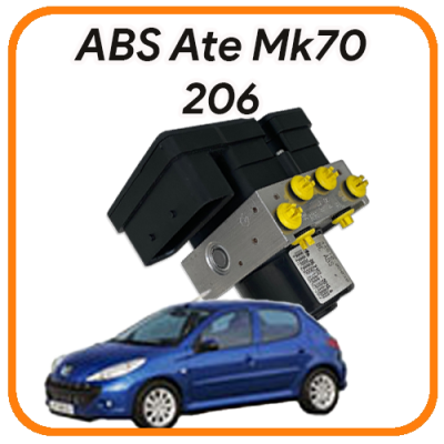 ABS Peugeot 206  Ate MK70 Revisione pompa abs