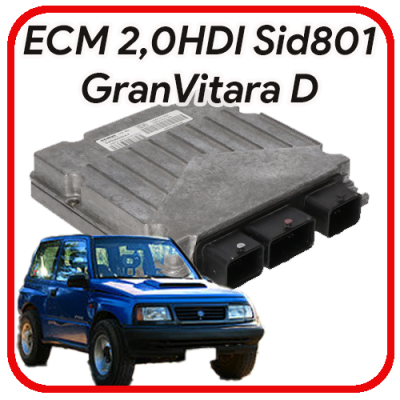 Centr. Mot. Suzuki Gran Vitara 2.0HDI Siemens sid 801