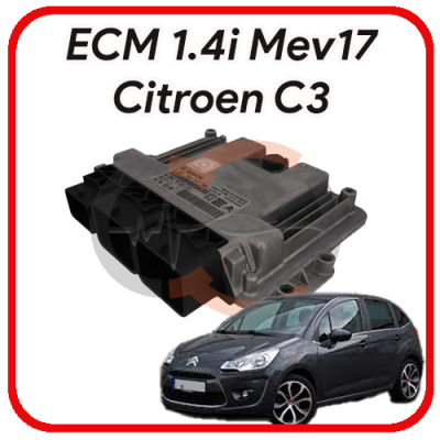 Centralina Motore Citroen C3 1.4i benziene e gpl con gestione Bosch Mev17