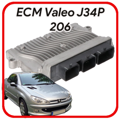 Centralina motore Peugeot 206 Valeo J34P V34P Revisione