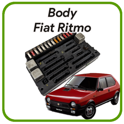 Revisione contattiera interna Body Fiat Ritmo