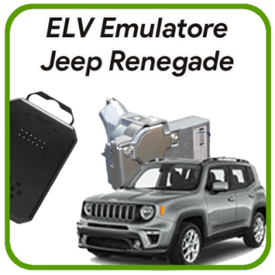 Bloccasterzo elettrico Jeep Renegade o emulatore ELV