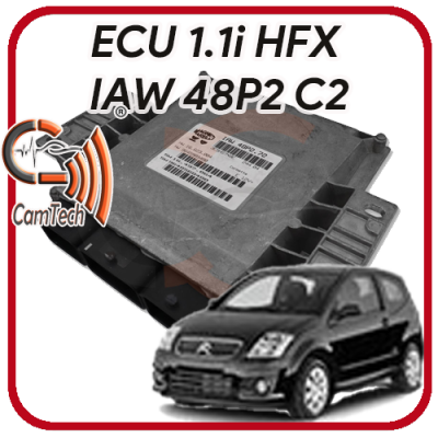 Centralina motore Citroen C2 IAW 48P2 1.1i 8V 44 Kw Codice motore: HFX