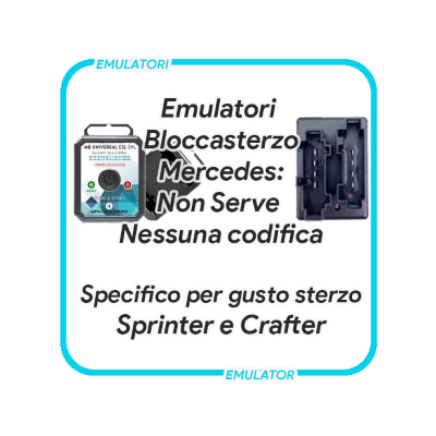 Emulatore per bloccastero guasto Sprinter Crafter Pronto Montaggio
