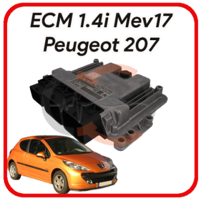Centralina Motore Peugeot 207 1.4i e 1.6i 8FS / EP3  Bosch Mev17.4 e Mev17.4.2