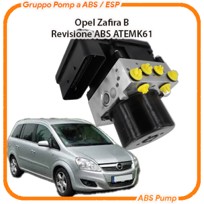 ABS Opel Zafira B 2017â†’ B16XNT / LGE ATE MK61 Revisione modulo pompa