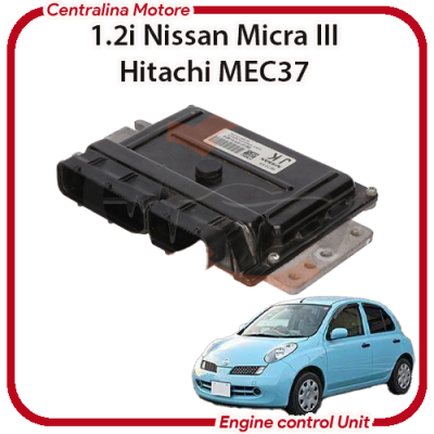 Centralina motore Nissan Micra 1.2i CR12 Hitachi MEC37