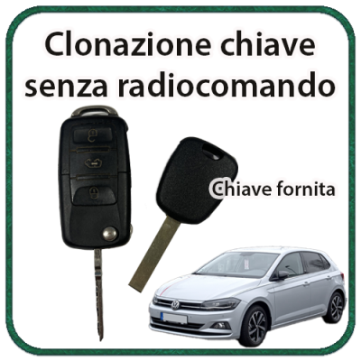 Clonazione chiave Volkswagen Polo