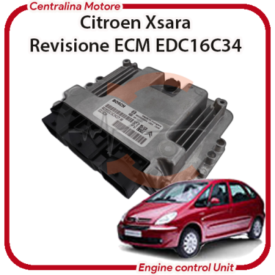 Centralina Motore Citroen Xsara 1.6 HDI 9HV/9H01 / DV6TED4B Bosch EDC16C34