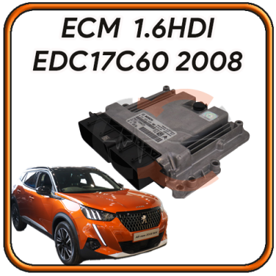 Peugeot 5008 1.6 HDI revisione centralina Bosch  EDC17C60