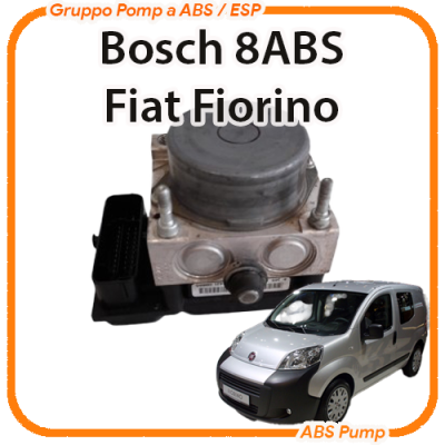ABS Fiat Fiorino Bosch 8ABS Revisione Modulo Pompa