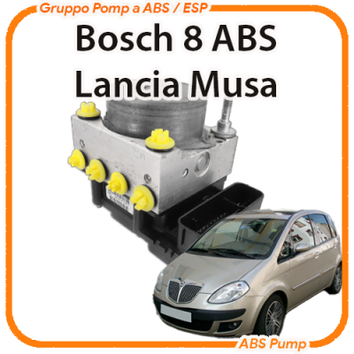 ABS Lancia Musa Bosch 8ABS Revisione Modulo Pompa