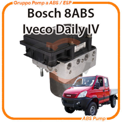 ABS Iveco Daily Bosch 8ABS Revisione Modulo Pompa