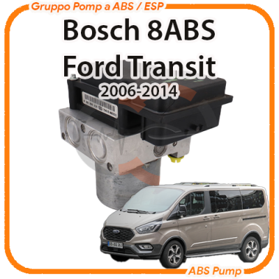 ABS Ford Transit Bosch 8ABS Revisione Modulo Pompa