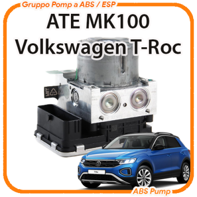 ABS Volkswagen T-Roc ATE MK100 Revisione Modulo Pompa