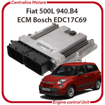 Centralina Motore Fiat 500L 940.B4 Bosch EDC17C69