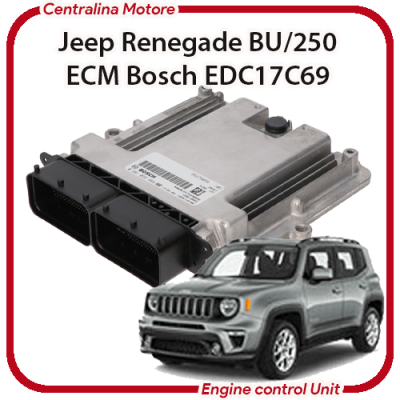 Centralina Motore Jeep Renegade BU/250 Bosch EDC17C69