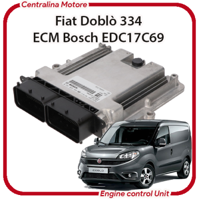 Centralina Motore Fiat Doblo 334 334 Bosch EDC17C69