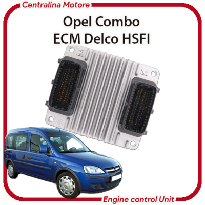 Opel Combo Benzina 1.6 (2001-2011) revisione centralina motore delco HSFI