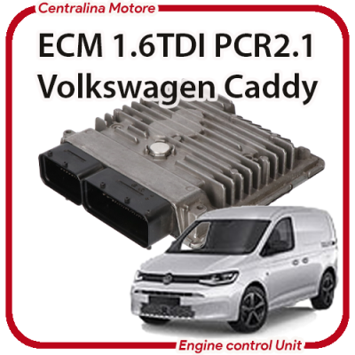Volkswagen Caddy III 1.6TDI Simos PCR2.1 Revisione Centralina Motore