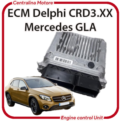 Centralina e difetti su motore e avviamento mercedes GLA 2.2 Delphi CRD3.XX